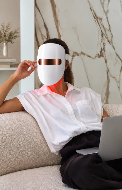 Maschera LED Viso – Fototerapia a Luce Rossa