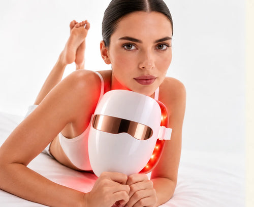 Maschera LED Viso – Fototerapia a Luce Rossa