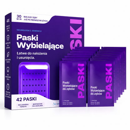 Paski Wybielające Zęby – Bielszy Uśmiech w 7 Dni